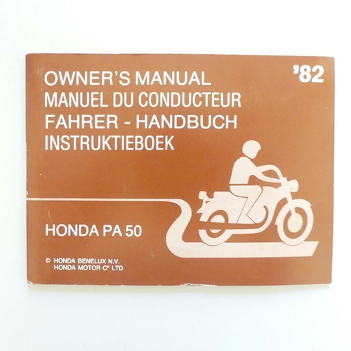 Honda handbuch - pa, 50
