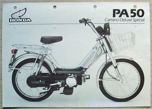 Honda pa50 camino - pa50, deluxe