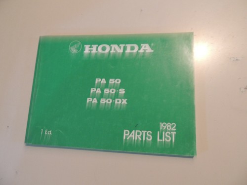 1982 parts list catalog - parts,
