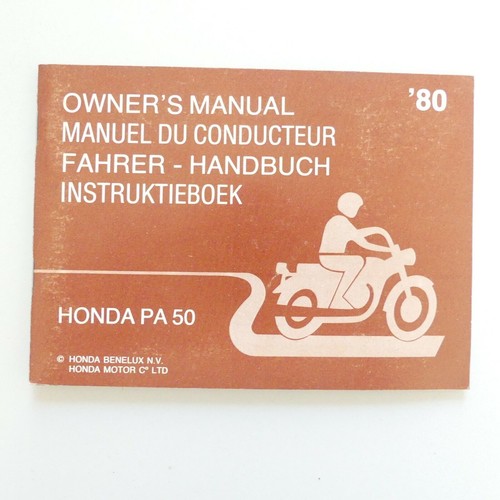 Honda handbuch - pa, 50