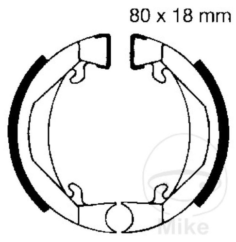 Ebc bremsbacken für sachs - ebc,