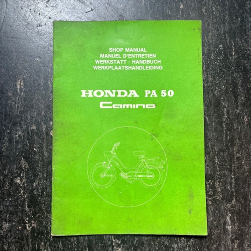 Honda pa50 camino werkstatt - pa50,