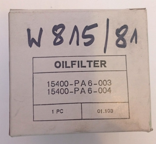 ölfilter honda 15400 pa6 - Ölfilter,