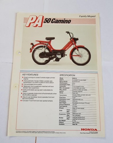 Honda pa50 camino - pa50,